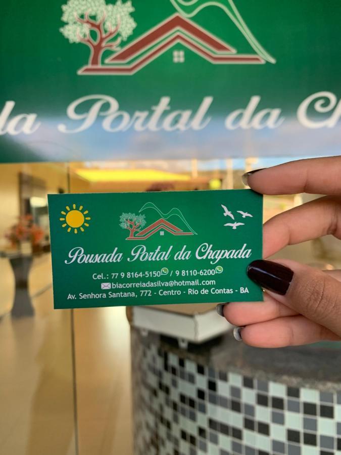 Pousada Portal Da Chapada Rio de Contas Esterno foto
